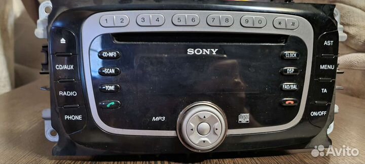 Магнитола ford Mondeo 4 sony
