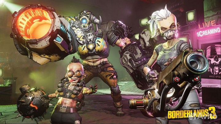 Borderlands 3 PS4, русские субтитры