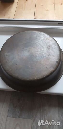 Таз медный для варенья