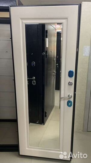 Двери входные с зеркалом для квартиры и дома