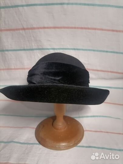 Шляпа женская фетровая с полями