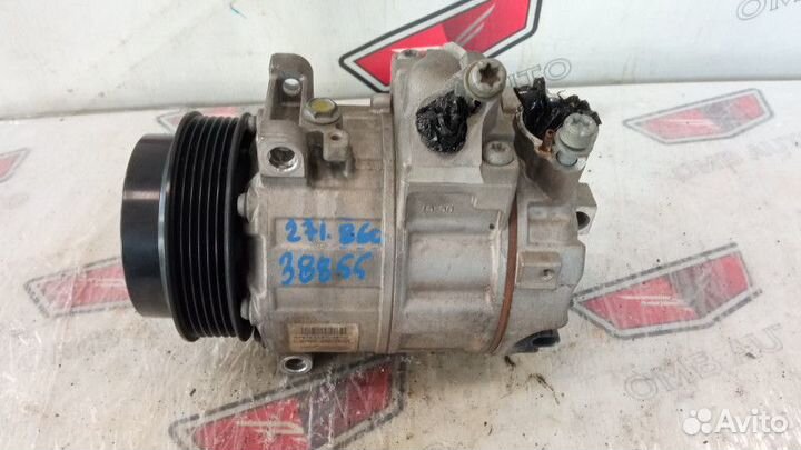 Компрессор кондиционера Мерседес W204