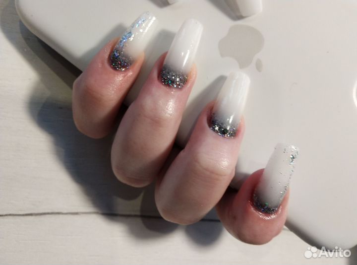 Наращивание ногтей, маникюр, покрытие гель-лаком