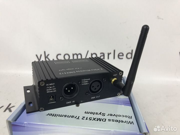 Передатчик/приемник DMX-512 по WiFi и кабелю