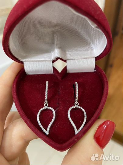 Серебряные серьги