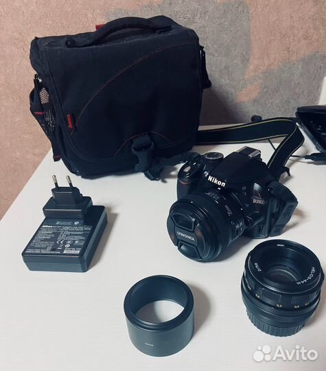 Nikon d3100 + объективы