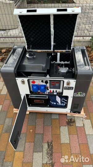 Генератор дизельный 10 kW g-power однофазный