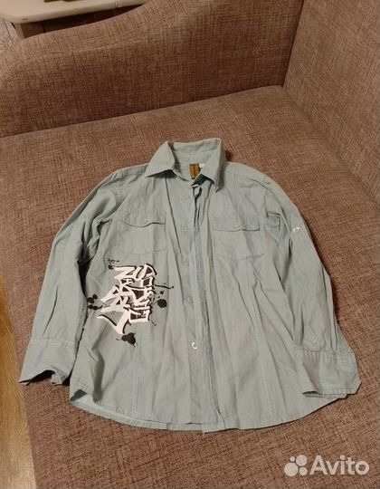 Фирменные рубашки 7-12 лет