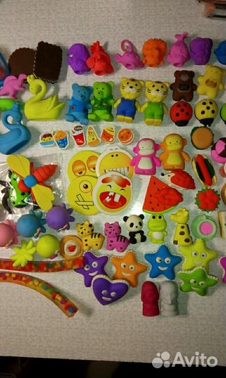 Ластики фигурные