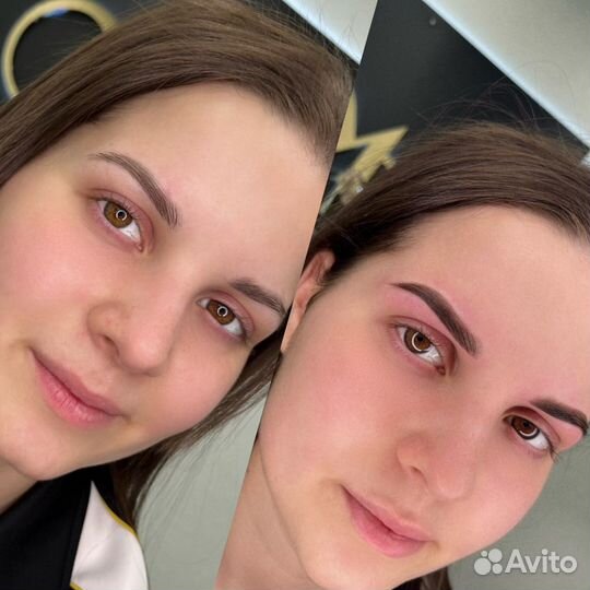 Бесплатно окрашивание бровей