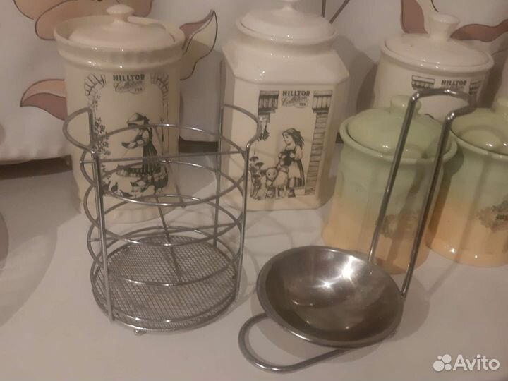 Банки для сыпучих продуктов керамика и другое