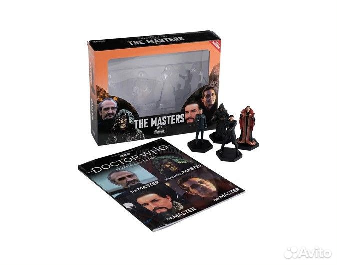 Доктор Кто Набор 4 фигурки Мастер