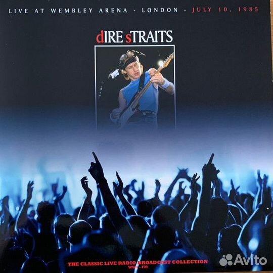 Виниловая пластинка dire straits - live AT wembley