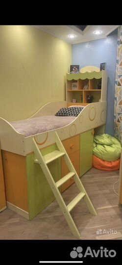 Кровать-чердак