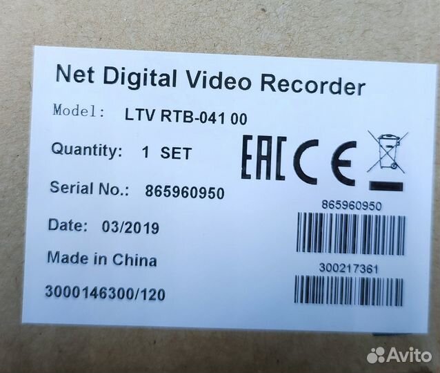 Видеорегистратор LTV RTB-041 00