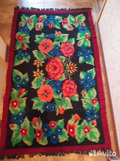 Ковёр ручной работы 1.25м 2.04м