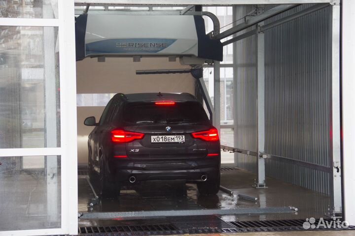 Бесконтактная автомойка-робот