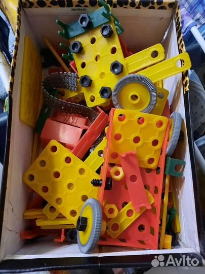 Конструктор СССР пластмассовый