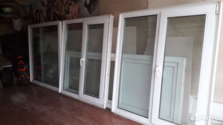 Пластиковые окна б/у