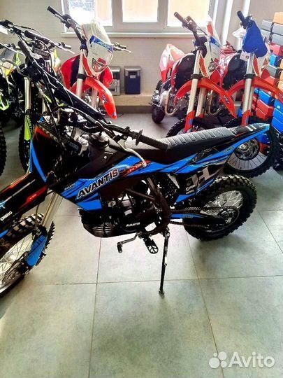 Avantis H12-E Pitbike 125 кубов, 9 л.с., алюминиевые диски, 4-ступенчатая кпп