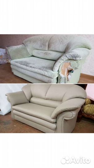 Перетяжка мягкой мебели