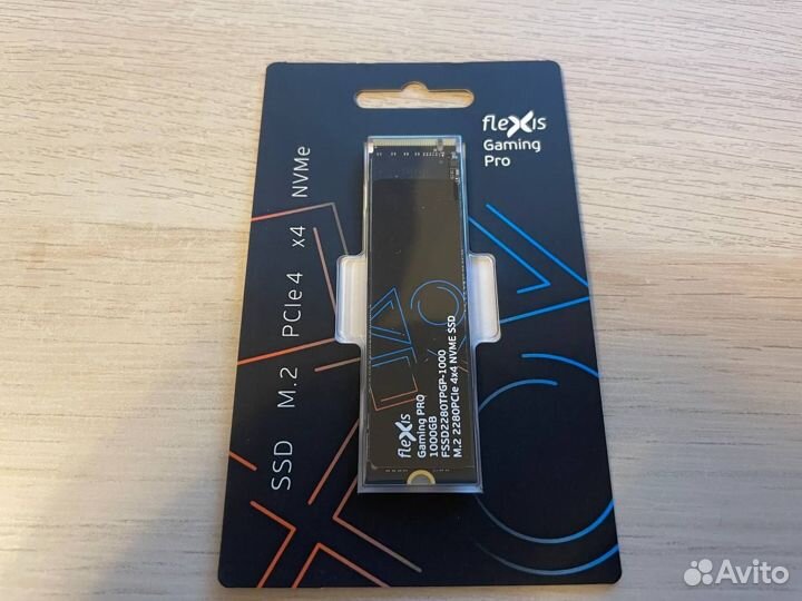 Flexis быстрый SSD 1Tb NVMe Phison E18