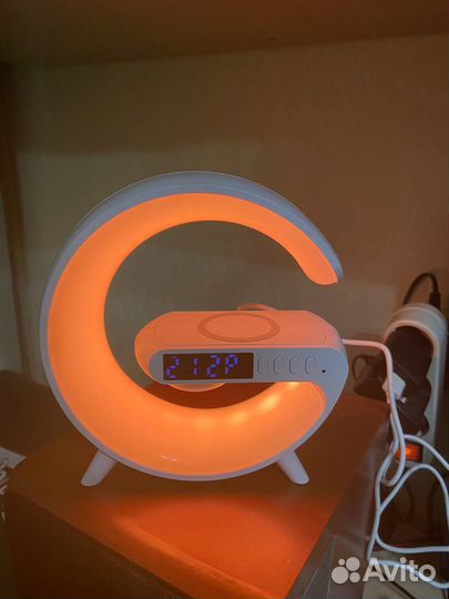 Ночник, будильник, колонка,и станция G-mini 4в1