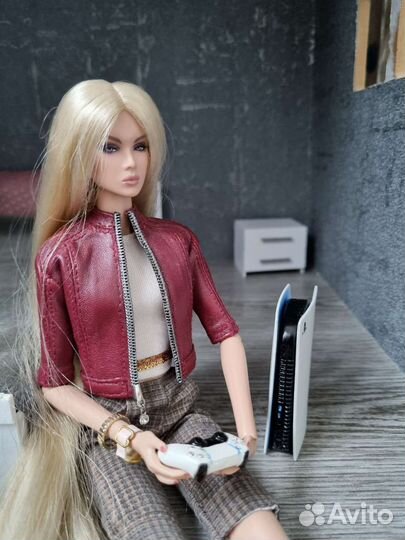 Кукольная миниатюра Sony playstation масштаб 1/6