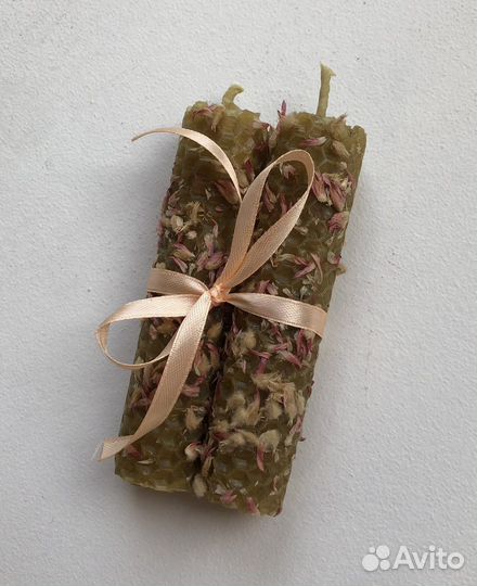 Свечи из вощины