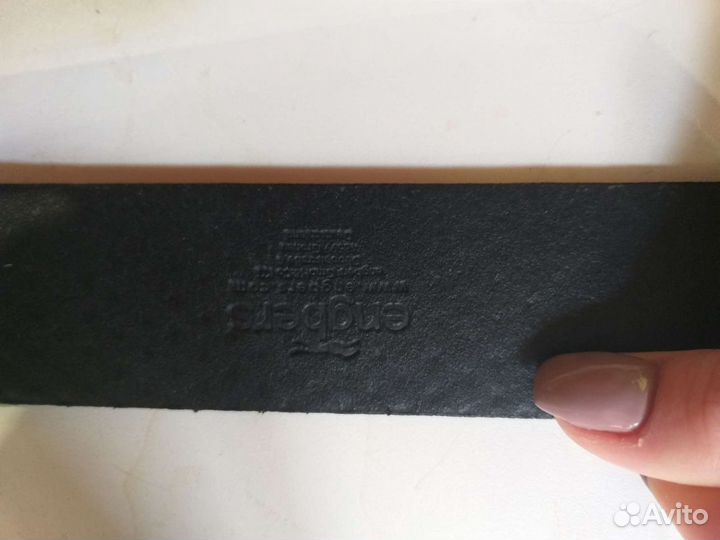 Мужской кожаный ремень