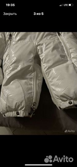 Зимний комбинезон для девочки 68-74 moncler