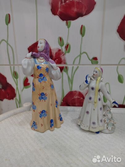 Фарфоровые статуэтки СССР дулево
