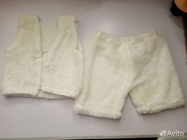 Костюм зайки на 2 - 3 года