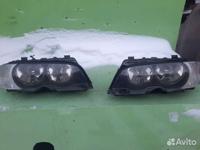 Фары бмв Е46 купе,кабр дорестайлинг