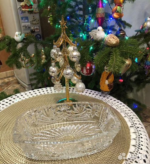 Хрустальная ваза Богемия