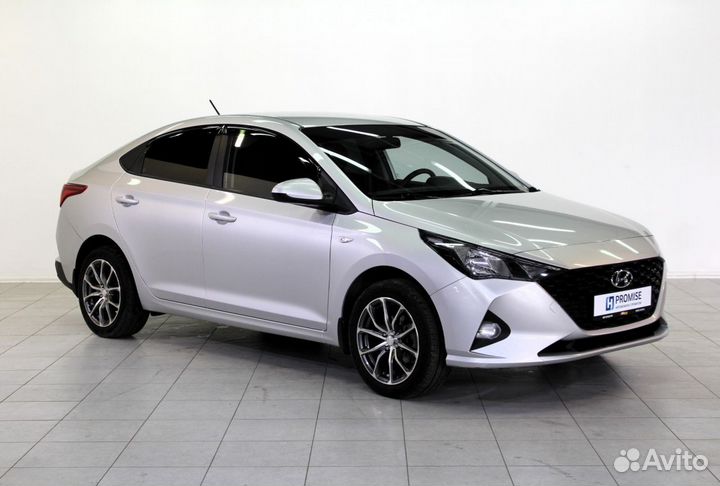 Hyundai Solaris 1.6 МТ, 2021, 37 218 км