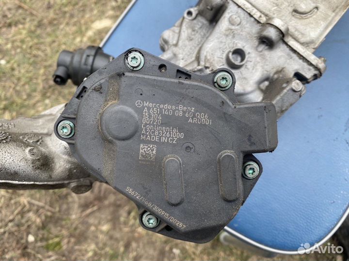 Клапан егр OM651 2.2 CDI A6511400860