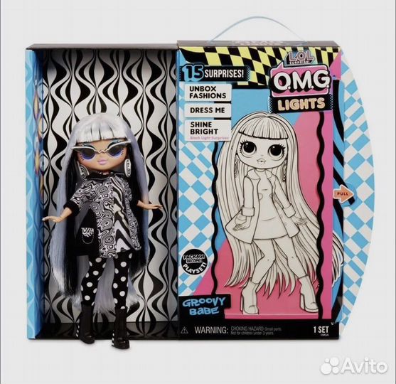 Кукла LOL OMG Lights Groovy Baby