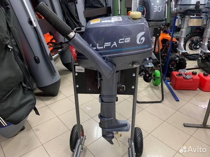 Лодочный мотор allfa (Альфа) CG T3 витрина