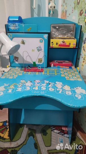 Растущая парта и стул