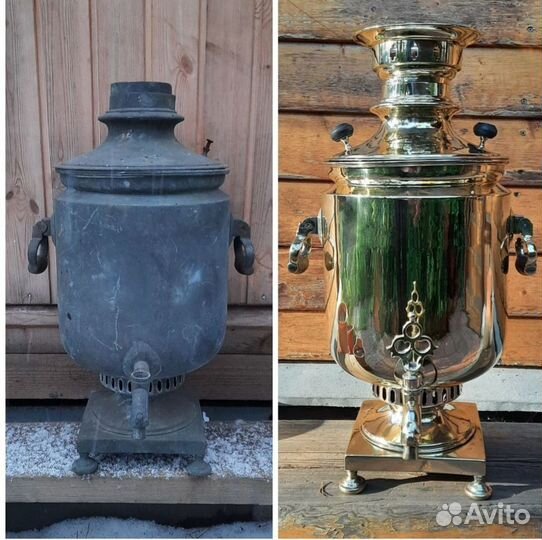 Ремонт реставрация самоваров