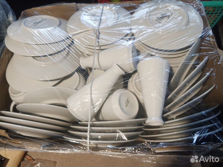 Чашка с блюдцем IKEA