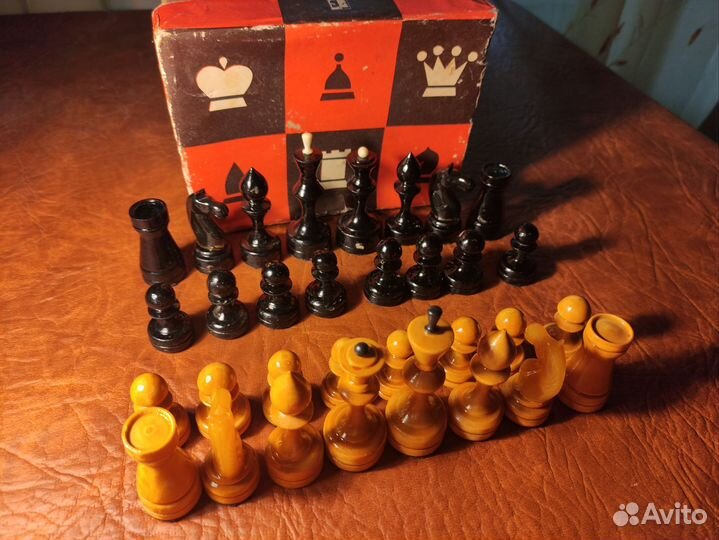 Шахматные фигуры деревянные СССР