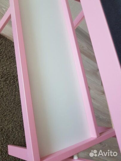 Доска-мольберт, розовый молаikea62х118 см