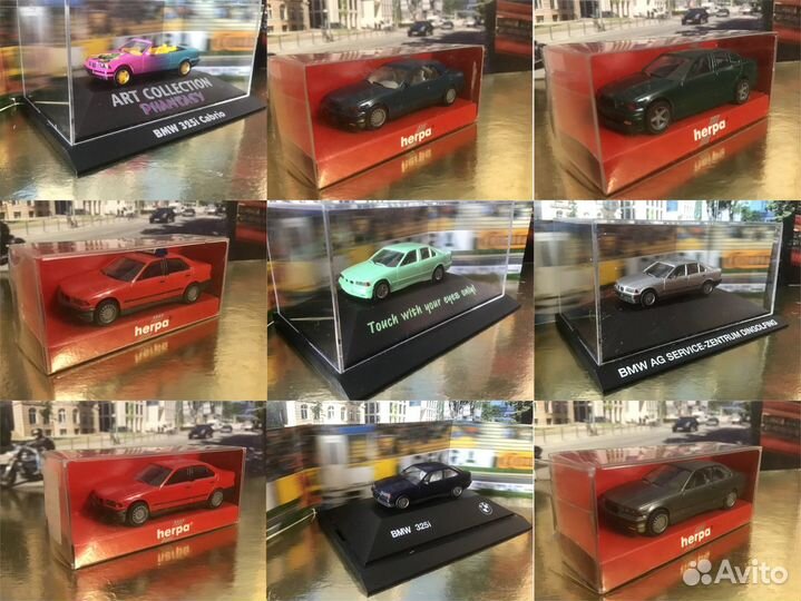 BMW лучшие модели Herpa Wiking etc 1:87