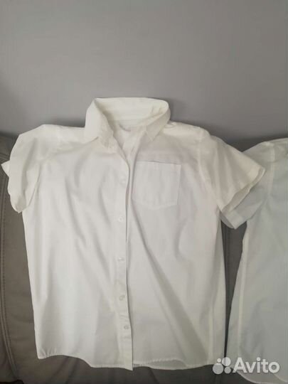 Рубашки белые