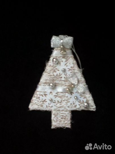 Ёлочка ручной работы.новогодние украшения