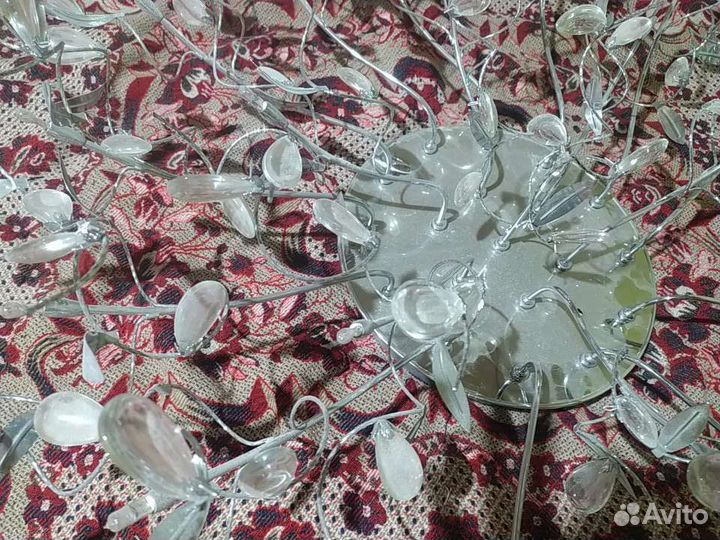 Люстра потолочная бу