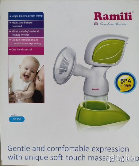 Молокоотсос Ramili Single Electric SE150наЗапчасти