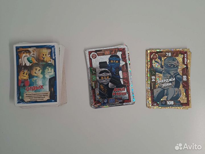 Карточки lego ninjago